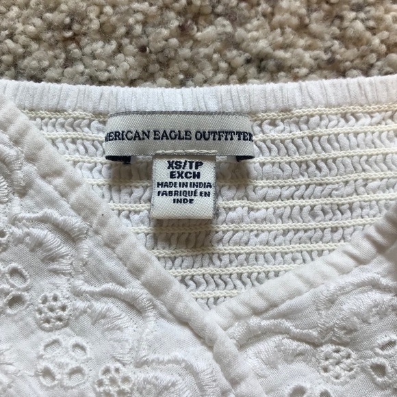 White Crop Top - Picture 4 of 5